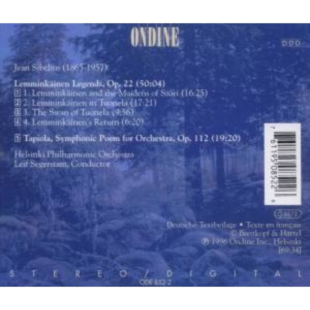 Ondine Lemminkainen, Tapiola