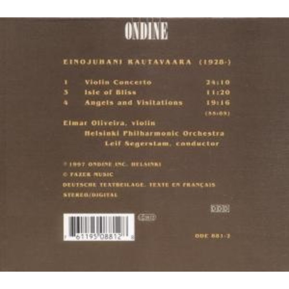 Ondine Violin Concerto, Isle Of Bliss