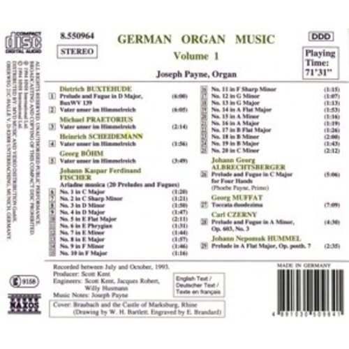 Naxos German Organ Music Vol.1
