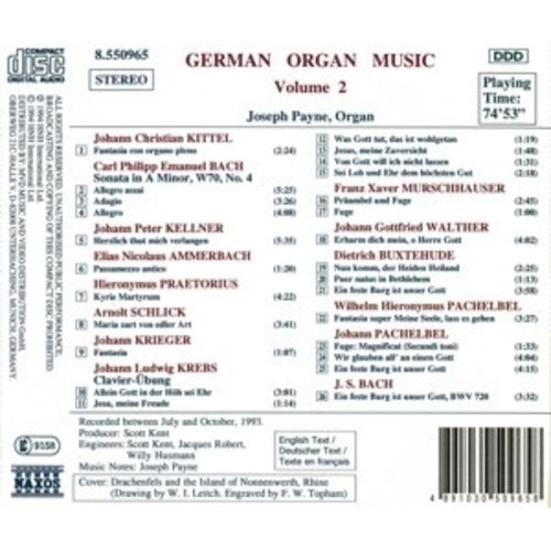 Naxos German Organ Music Vol.2