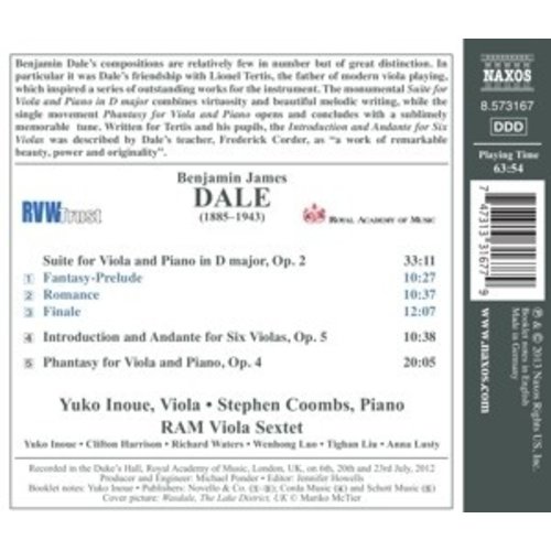 Naxos Dale: The Romantic Viola