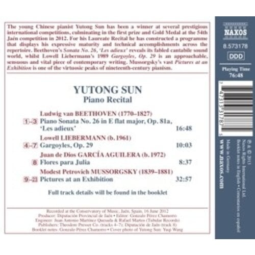 Naxos Yutong Sun: Piano Recital