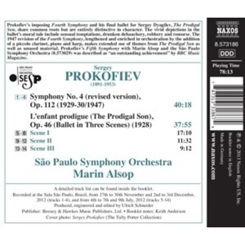 Naxos Prokofiev: Symphony 4