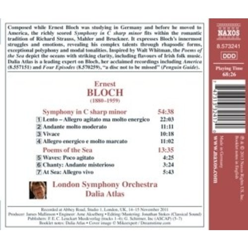 Naxos Bloch: Symphony In C Sharp Minor