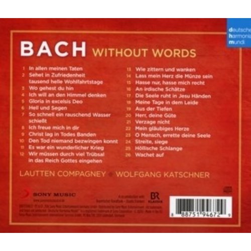 Bach Without Words