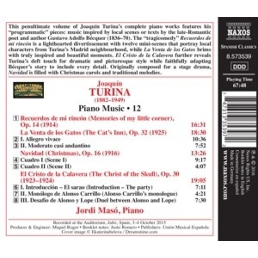 Naxos Piano Music, Vol. 12