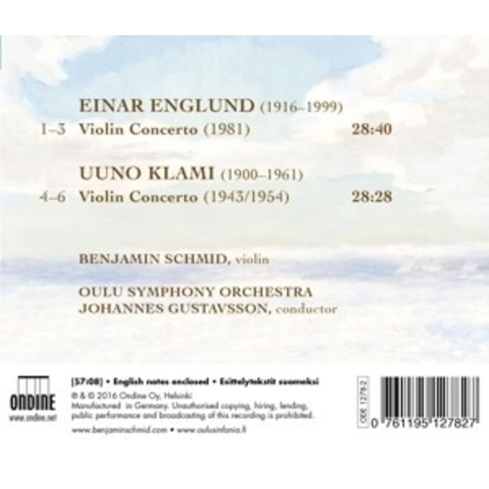 Ondine Violin Concertos