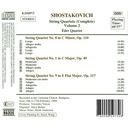 Naxos Shostakovich: Str. 4Tets Vol.2