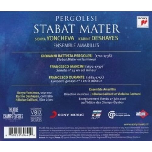 Sony Classical Stabat Mater