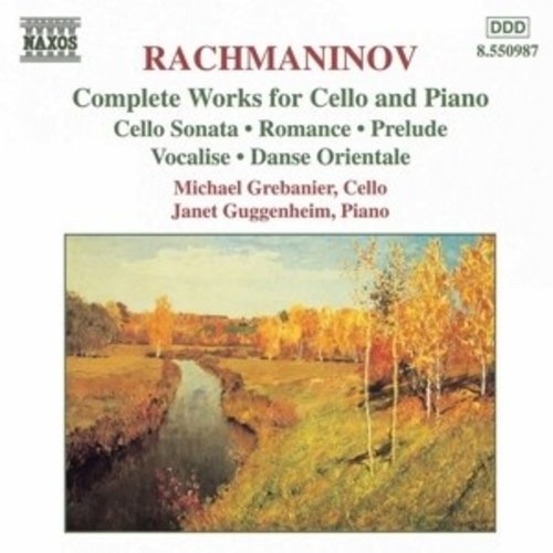 Naxos Rachmaninov:works For Cello