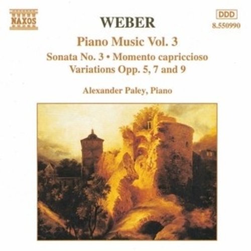 Naxos Weber: Piano Music Vol.3