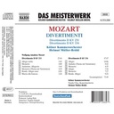 Naxos Mozart: Divertimenti