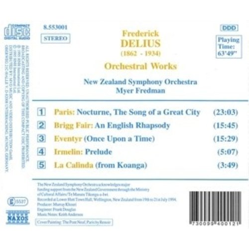 Naxos Delius: Orchestral Works