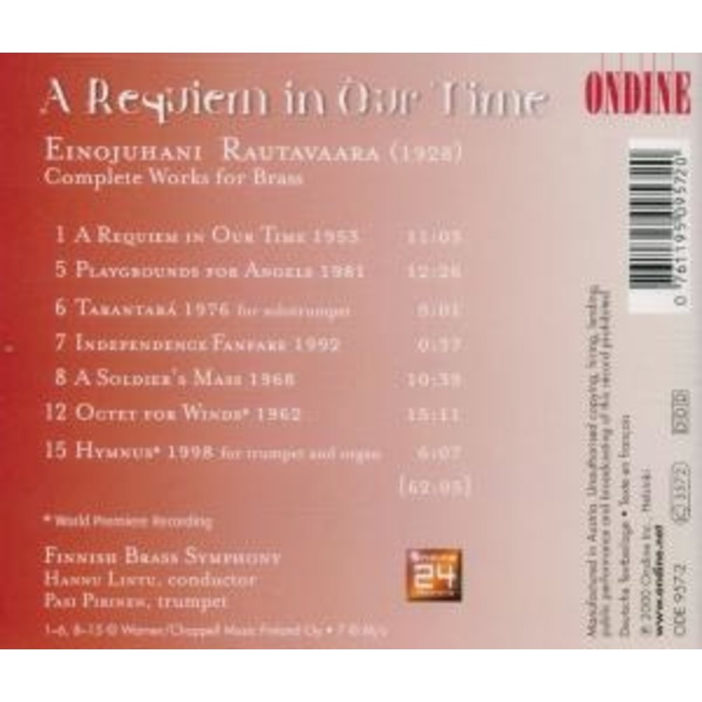 Ondine Complete Works For Brass