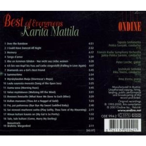 Ondine Karita Mattila - Best Of Everg