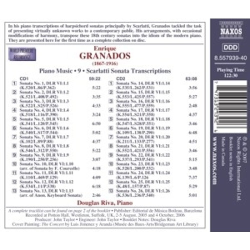 Naxos Granados: Piano Music, Vol. 9