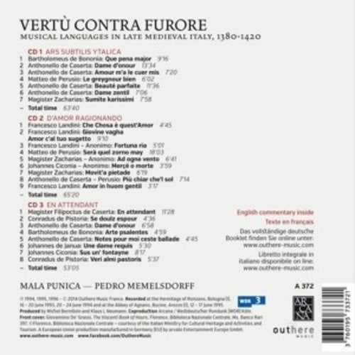 Vertu Contra Furore. Musical Languages In Late Med