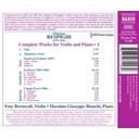 Naxos Complete Works For Violin And Piano . 1: Cinque Pe