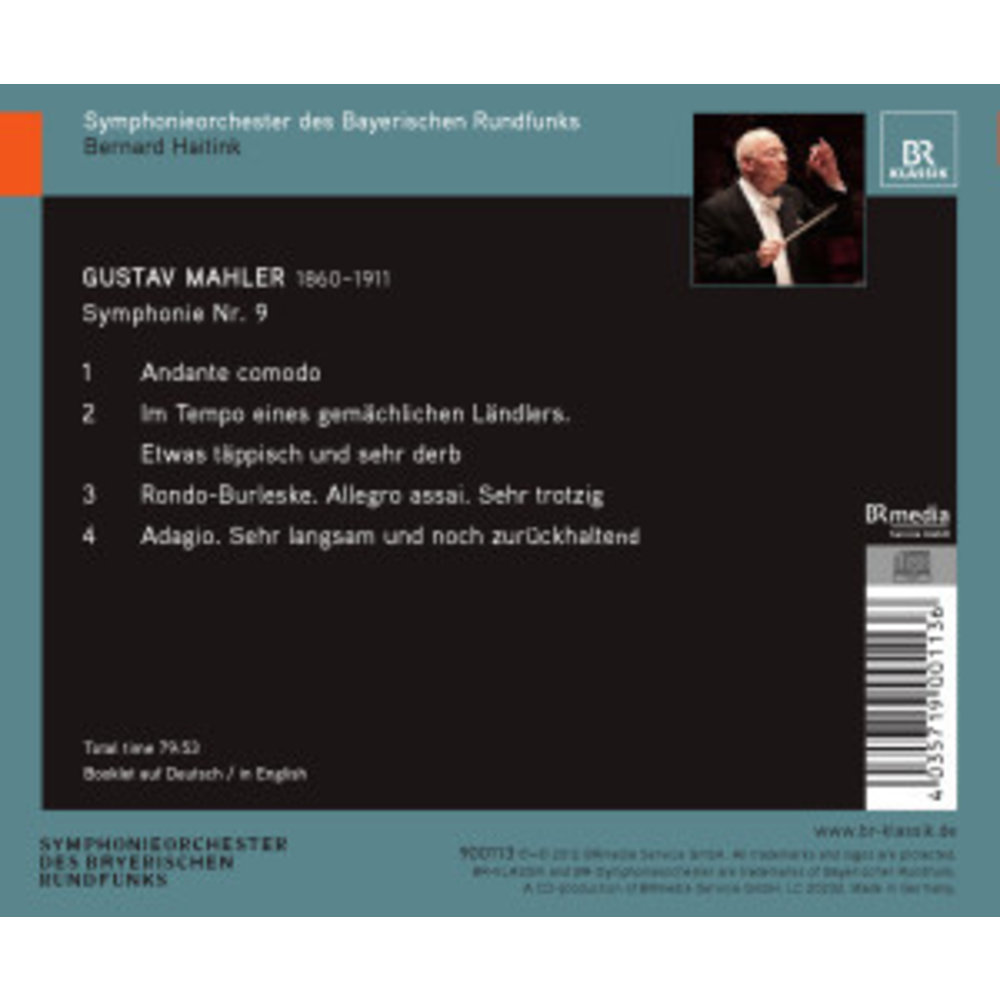 BR-Klassik Mahler: Symphonie Nr.9