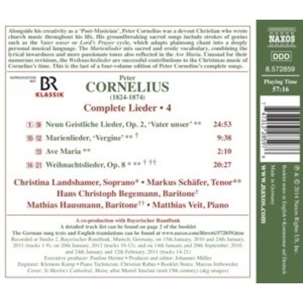 Naxos Complete Songs . 4