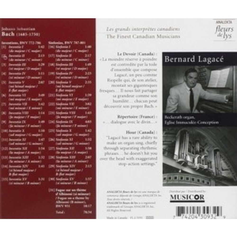 J.s. Bach: Inventions & Sinfon