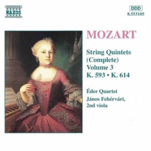 Naxos Mozart:str.quin.k.593 & K.614