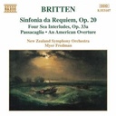 Naxos Britten: Sinfonia Da Requiem