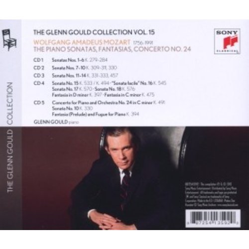 Sony Classical Glenn Gould Plays Mozart: