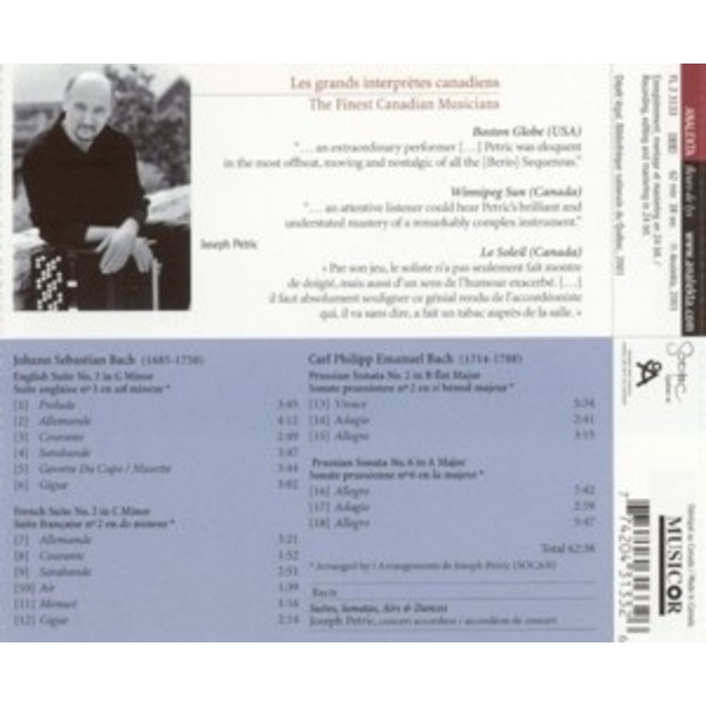 Bach: Suites, Sonatas, Airs &