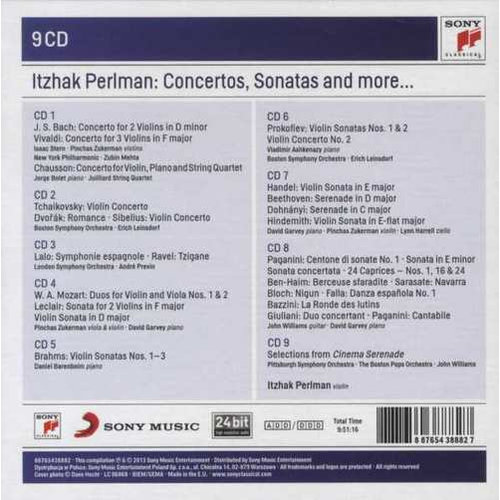 Sony Classical Perlman Plays Concertos