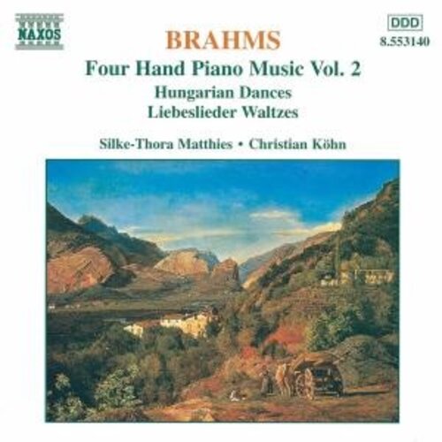 Naxos Brahms:4 Hand Piano Mus. Vol.2