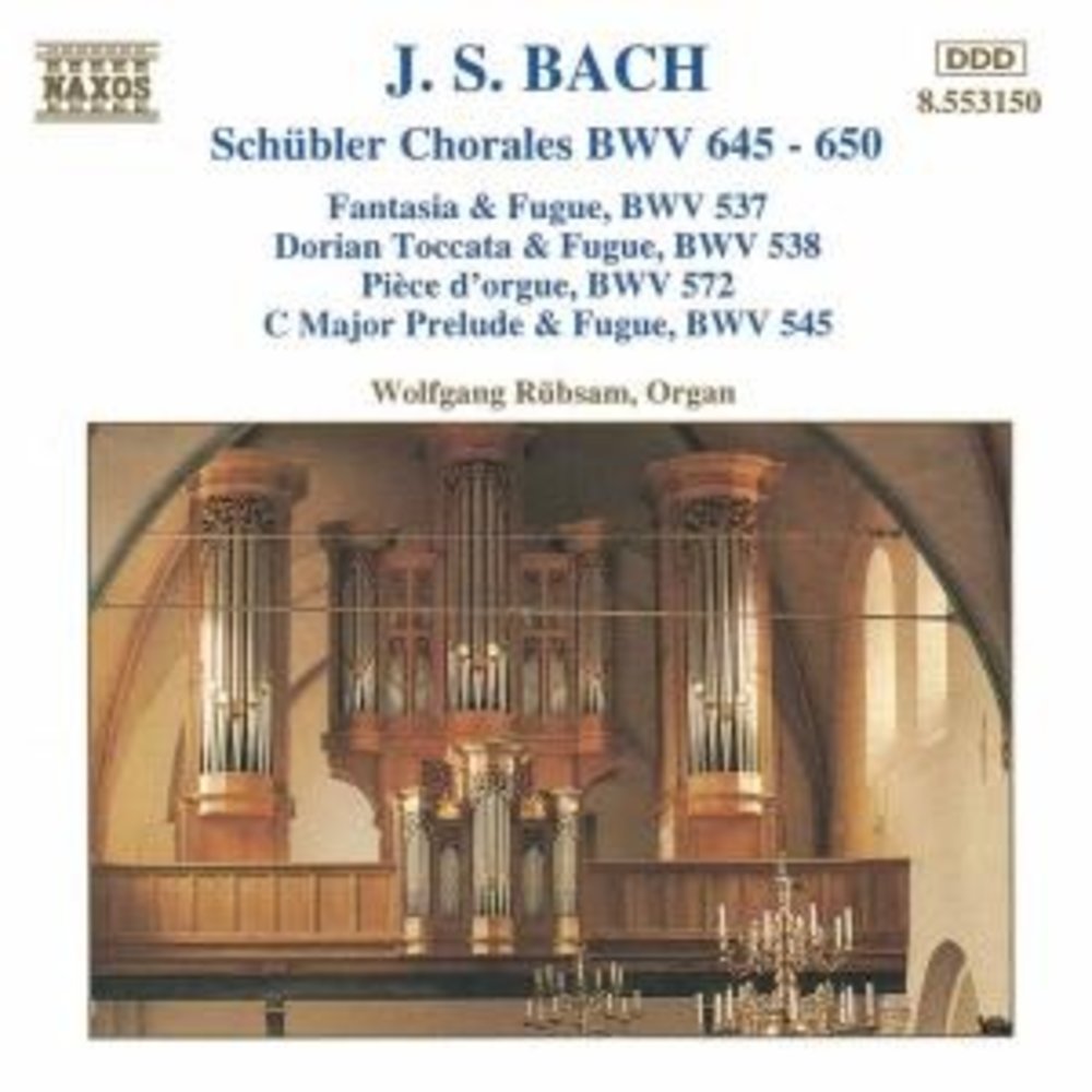 Naxos Bach J. S.: Schubler Chorales