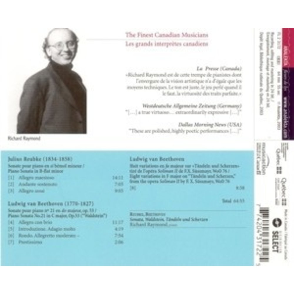 Reubke, Beethoven: Sonata, Wal