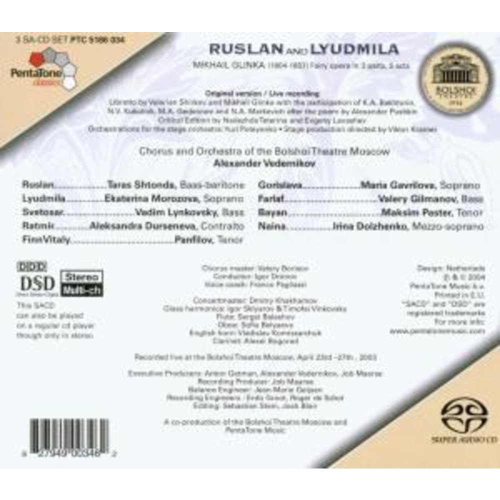 Pentatone Ruslan & Lyudmila