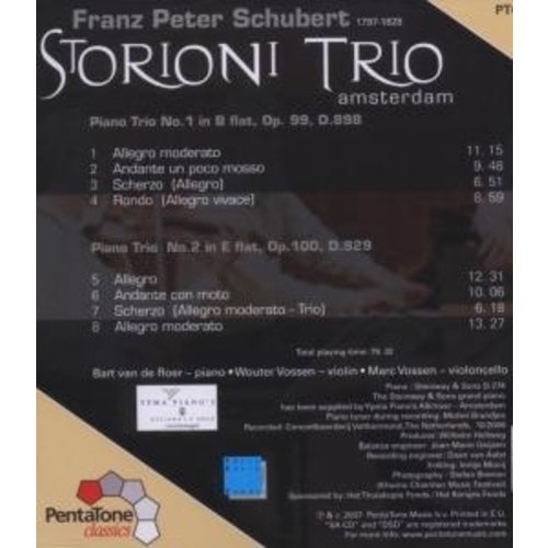 Pentatone Piano Trio Op.99 & 100
