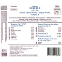 Naxos Durufle: Requiem/4 Motets Etc.