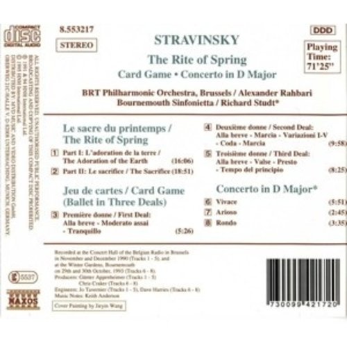 Naxos Stravinsky: The Rite Of Spring