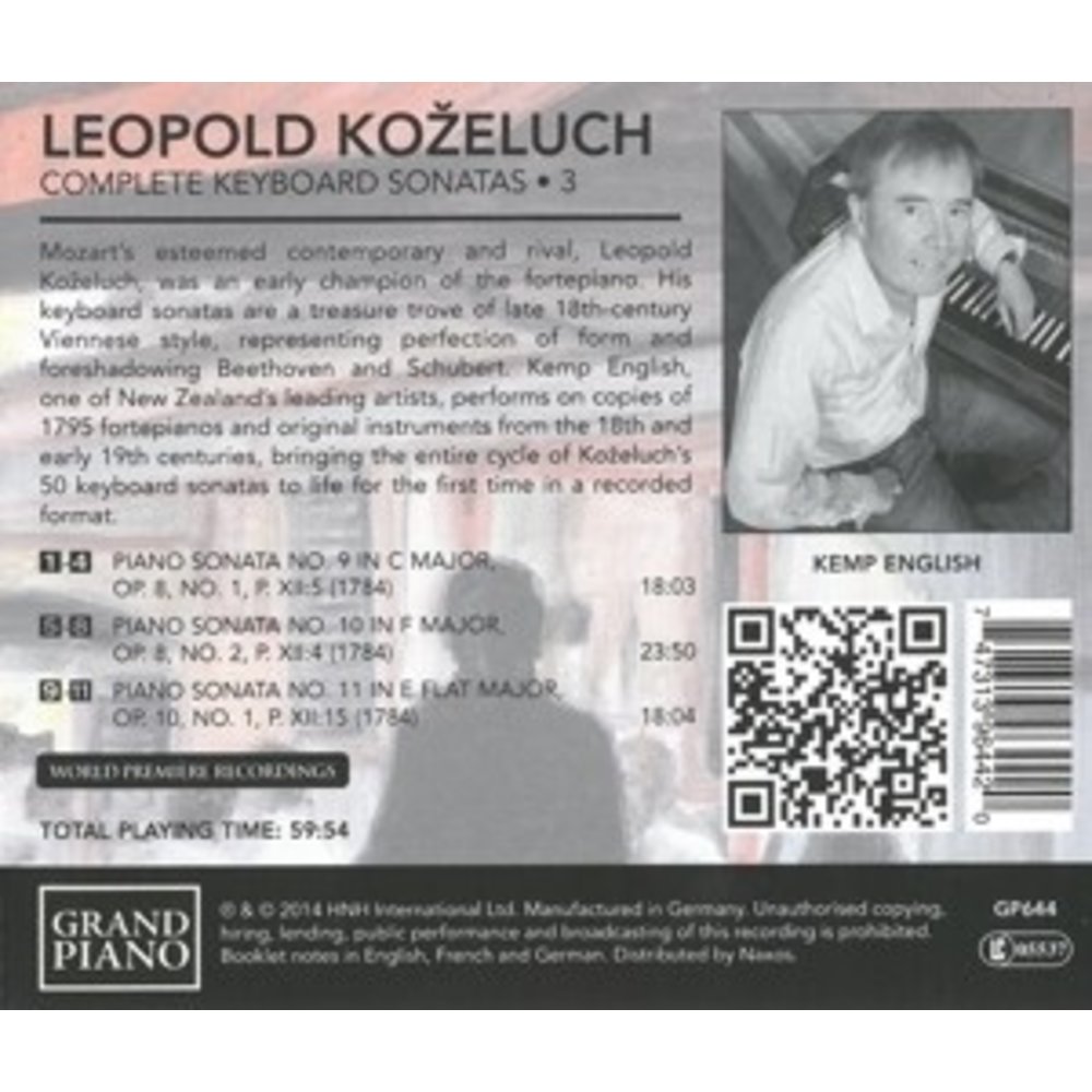 Grand Piano Complete Sonatas For Solo Keyboard Vol 3