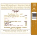 Naxos Taneyev: Symphonies Nos.2+4