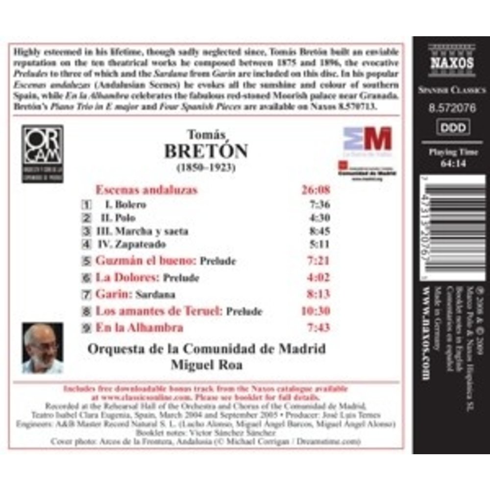 Naxos Breton: Andalusian Scenes