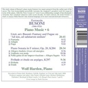 Naxos Busoni: Piano Music 6