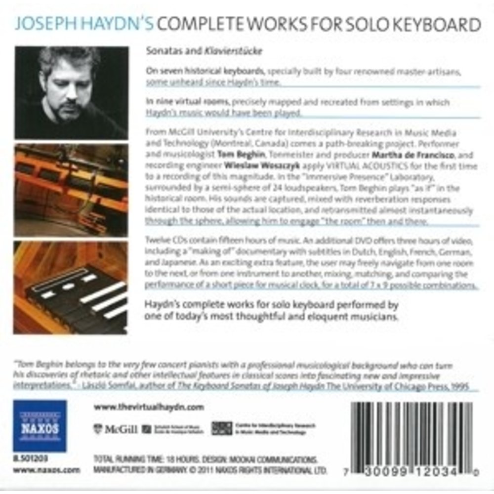 Naxos The Virtual Haydn 12Cd+Dvd