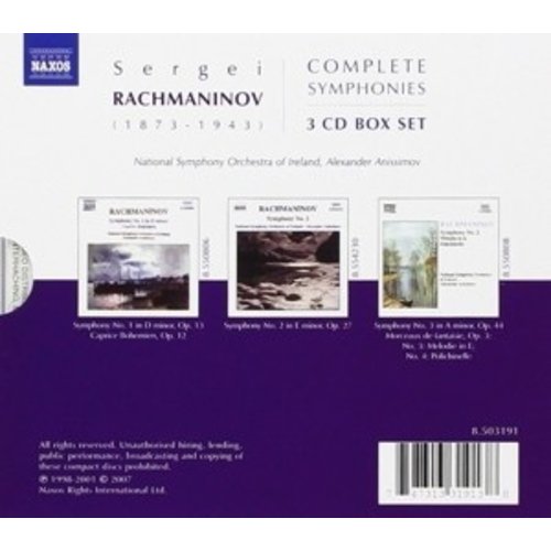 Naxos Rachmaninov: Complete Symph.