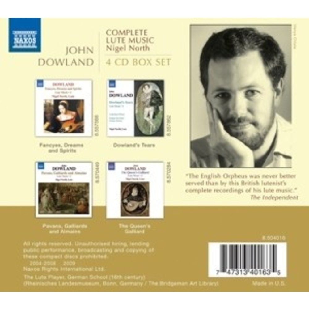 Naxos Dowland: Complete Lute