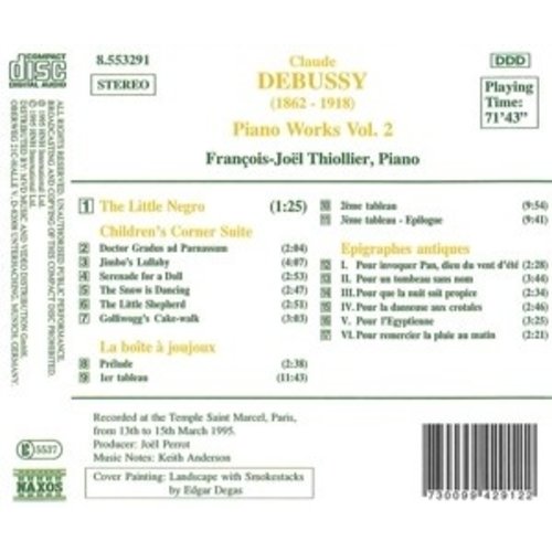 Naxos Debussy: Piano Works Vol.2