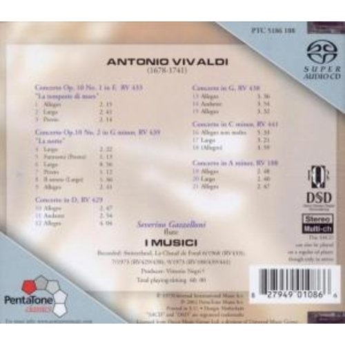 Pentatone Flute Concertos -Sacd-