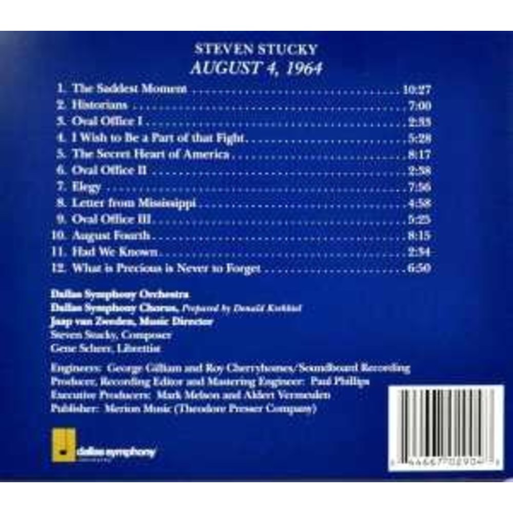 Stucky: August 4,1964