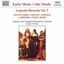 Naxos Lamenti Barocchi Vol.3