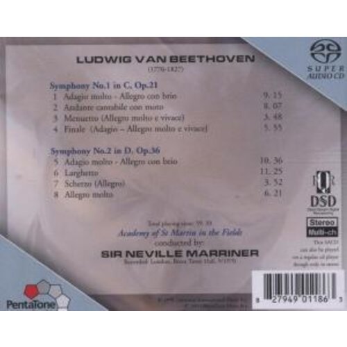 Pentatone Symphony No.1&2 -Sacd-