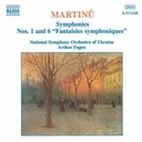 Naxos Martinu:sym. Nos.  1 & 6